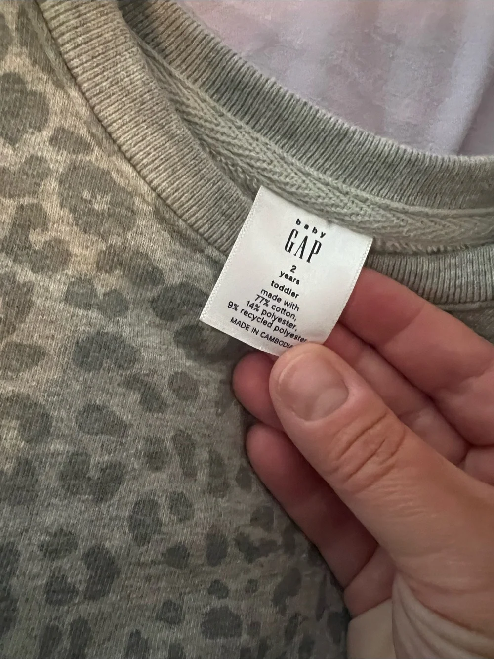 GAP leopard pair warmth